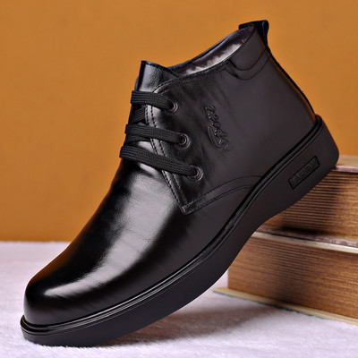 Χειμερινά παπούτσια με ζεστή φόδρα - δύο μοντέλα