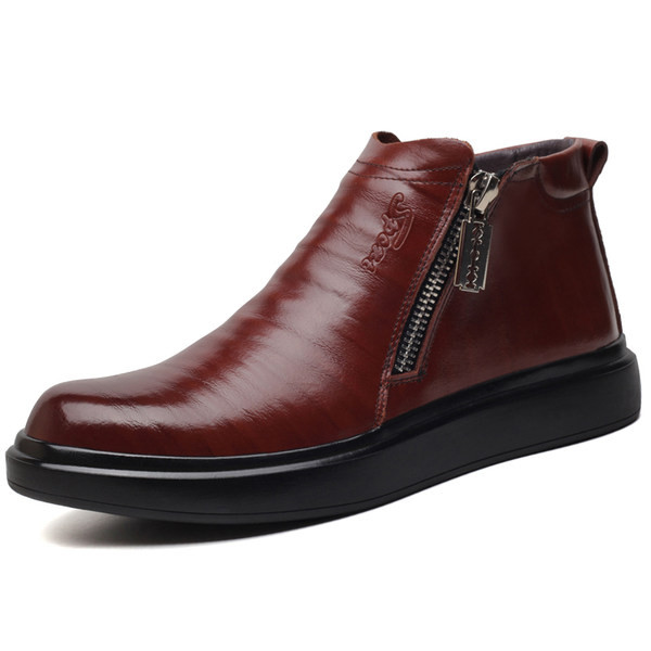 Χειμερινά παπούτσια με ζεστή φόδρα - δύο μοντέλα