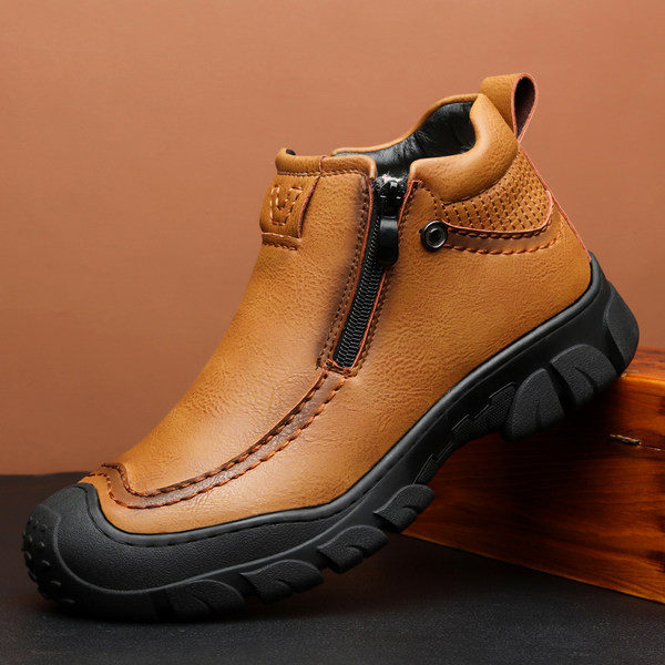 Vyriški žieminiai batai kelių modelių šiltu pamušalu