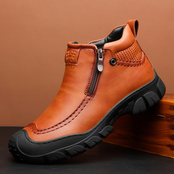 Vyriški žieminiai batai kelių modelių šiltu pamušalu