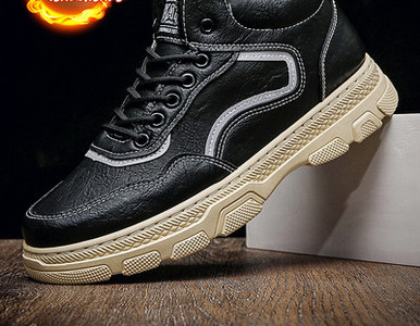 Χειμερινά αθλητικά παπούτσια για άνδρες με τραχιά σόλα