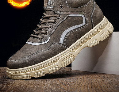 Χειμερινά αθλητικά παπούτσια για άνδρες με τραχιά σόλα