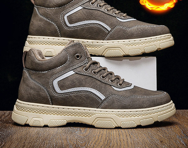 Χειμερινά αθλητικά παπούτσια για άνδρες με τραχιά σόλα