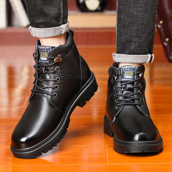 Ζεστές χειμερινές μπότες με αντιολισθητική σόλα