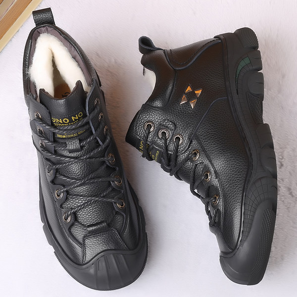 Χειμερινά παπούτσια με τραχιά αντιολισθητική σόλα