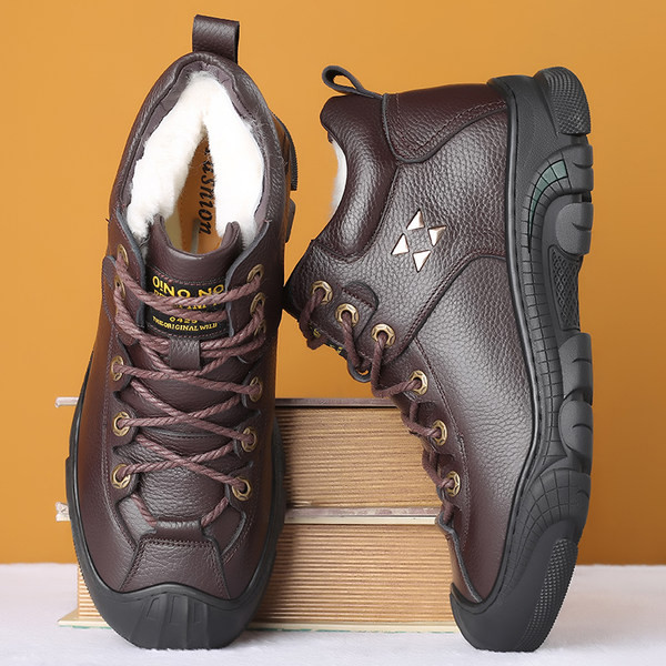 Χειμερινά παπούτσια με τραχιά αντιολισθητική σόλα