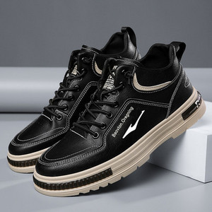 Ανδρικά χειμερινά παπούτσια από οικολογικό δέρμα σε πολλά μοντέλα