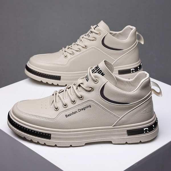 Ανδρικά χειμερινά παπούτσια από οικολογικό δέρμα σε πολλά μοντέλα