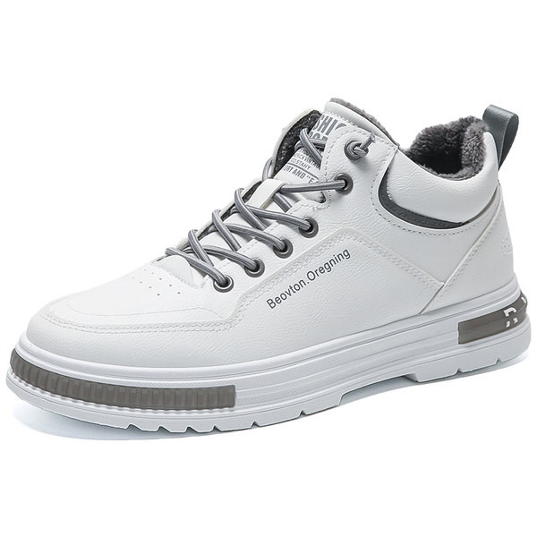 Ανδρικά χειμερινά παπούτσια από οικολογικό δέρμα σε πολλά μοντέλα