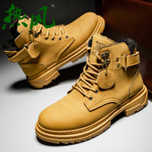 Ανδρικά χειμερινά μποτάκια με κορδόνια - σε τρία χρώματα