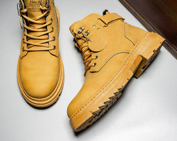 Ανδρικά χειμερινά μποτάκια με κορδόνια - σε τρία χρώματα