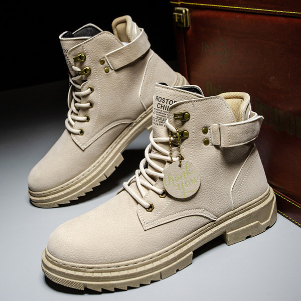 Ανδρικά χειμερινά μποτάκια με κορδόνια - σε τρία χρώματα