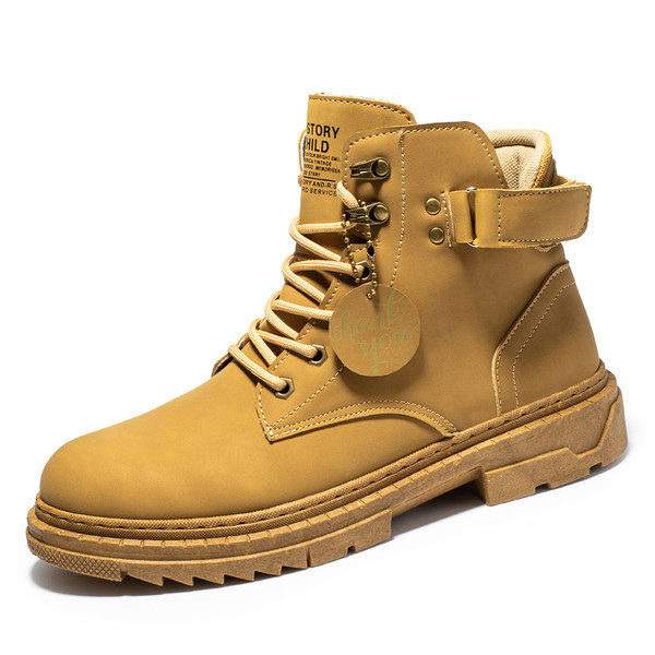 Ανδρικά χειμερινά μποτάκια με κορδόνια - σε τρία χρώματα