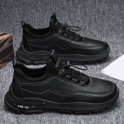 Έκο δερμάτινα sneakers με κορδόνια σε πολλά χρώματα