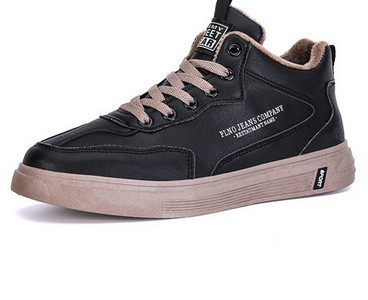 Ανδρικά χειμερινά παπούτσια από οικολογικό δέρμα με μαλακή φόδρα