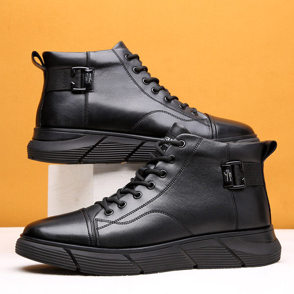 Muške zimske čizme s toplom postavom