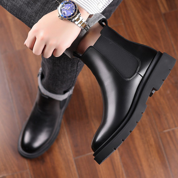 Χειμερινές μπότες με μαλακή φόδρα - από οικολογικό δέρμα