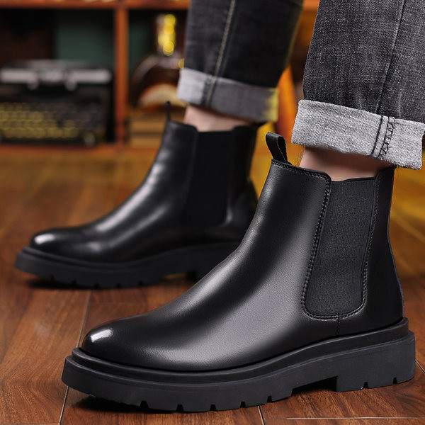 Χειμερινές μπότες με μαλακή φόδρα - από οικολογικό δέρμα