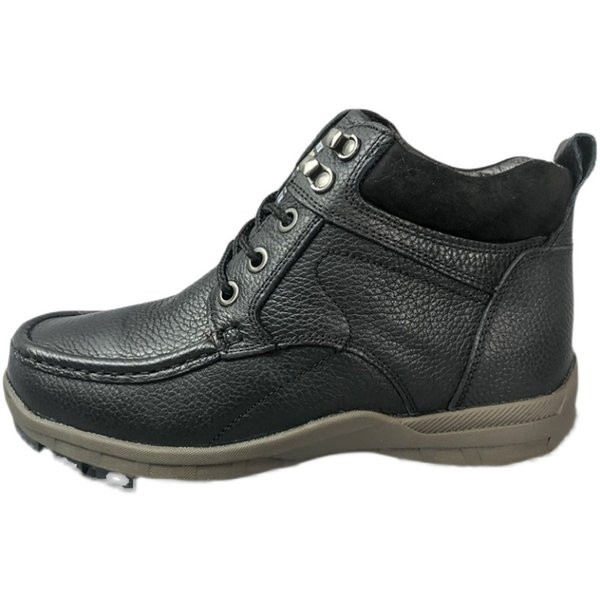 Έκο δερμάτινα χειμερινά μποτάκια με κορδόνια σε δύο χρώματα