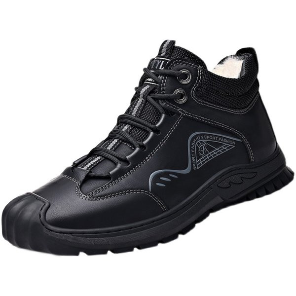 Ανδρικά χειμερινά παπούτσια με απαλή φόδρα