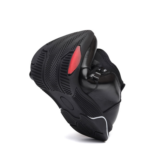 Ανδρικά παπούτσια από οικολογικό δέρμα με φερμουάρ και ζεστή φόδρα