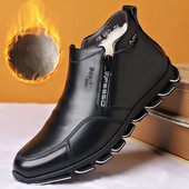 Μοντέρνα ανδρικά χειμερινά παπούτσια με τραχιά σόλα και απαλή φόδρα