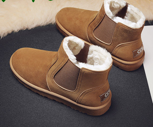 Χειμερινά ανδρικά μποτάκια με ζεστή φόδρα