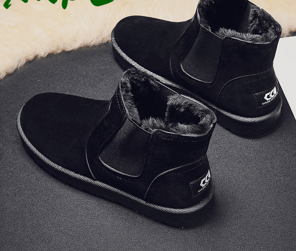 Χειμερινά ανδρικά μποτάκια με ζεστή φόδρα