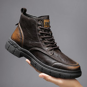 Χειμερινά ανδρικά παπούτσια με κορδόνια