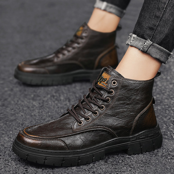 Χειμερινά ανδρικά παπούτσια με κορδόνια