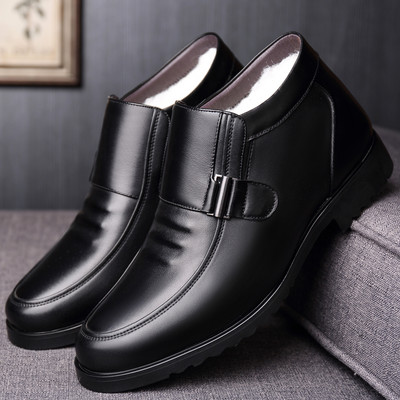 Χειμερινά ανδρικά παπούτσια από οικολογικό δέρμα - πολλά μοντέλα