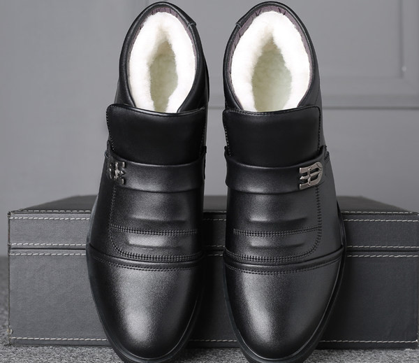 Χειμερινά ανδρικά παπούτσια από οικολογικό δέρμα - πολλά μοντέλα