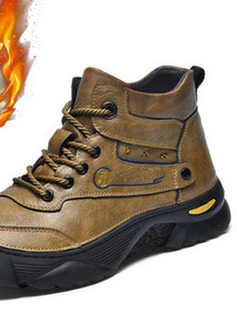 Μπότες φθινοπώρου-χειμώνα από οικολογικό δέρμα