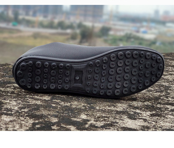 Ανδρικά χειμερινά παπούτσια από οικολογικό δέρμα με φόδρα 