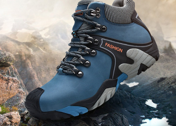 Мъжки зимни обувки от еко кожа-няколко модела