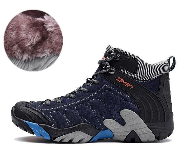 Muške sportske zimske cipele s toplom postavom