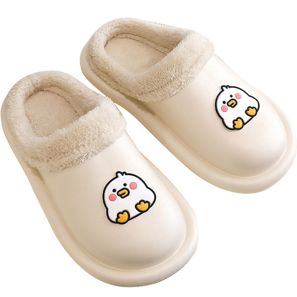 Домашни чехли с апликация 