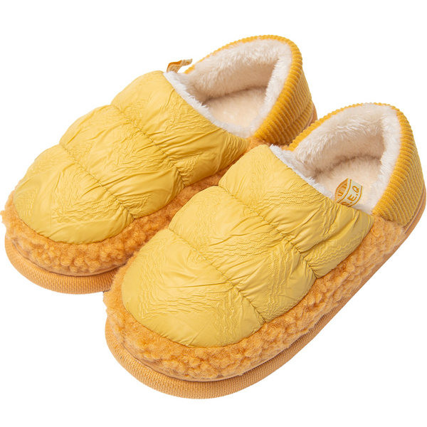 Домашни топли пантофи с дебела подметка