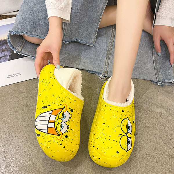 Дамски модерни пантофи с мека подплата