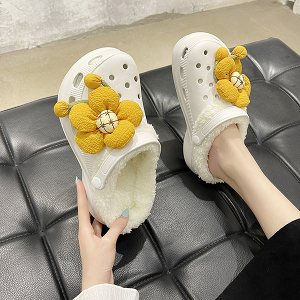 Дамски домашни чехли с мека подплата