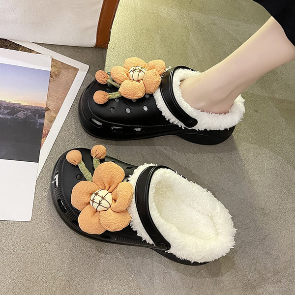 Дамски домашни чехли с мека подплата