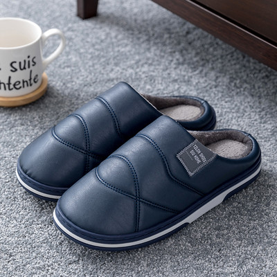 Дамски домашни чехли с  топла подплата