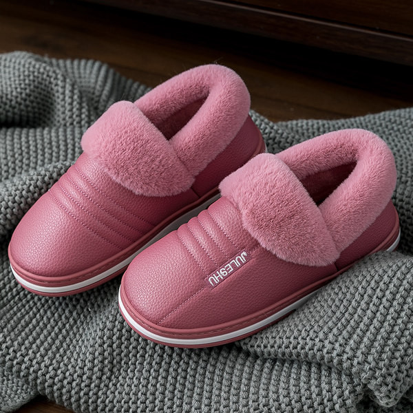 Домашни зимни топли пантофи 