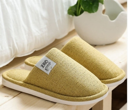 Домашни чехли изчистен модел в няколко цвята