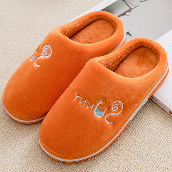 Дамски домашни чехли с надпис - няколко цвята