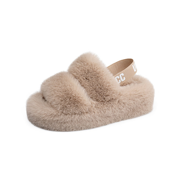 Нов модел пухени чехли с ластик