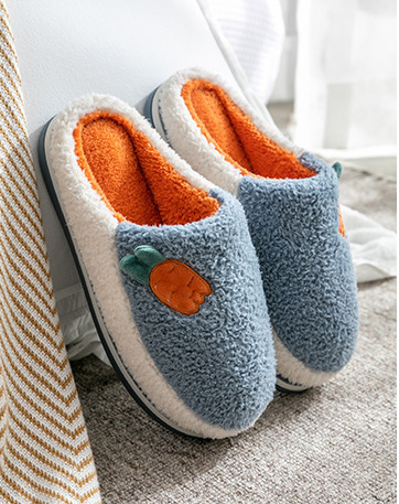 Дамски домашни чехли  с пух