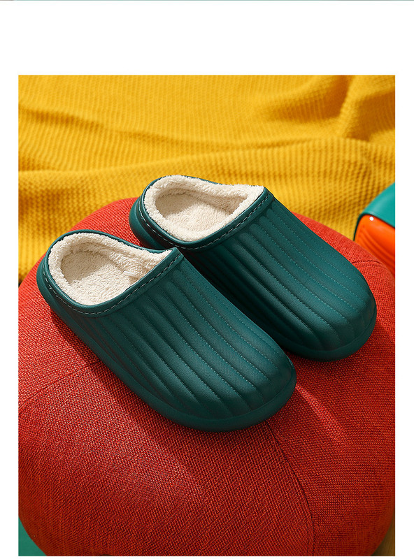 Дамски пантофи с топла подплата 