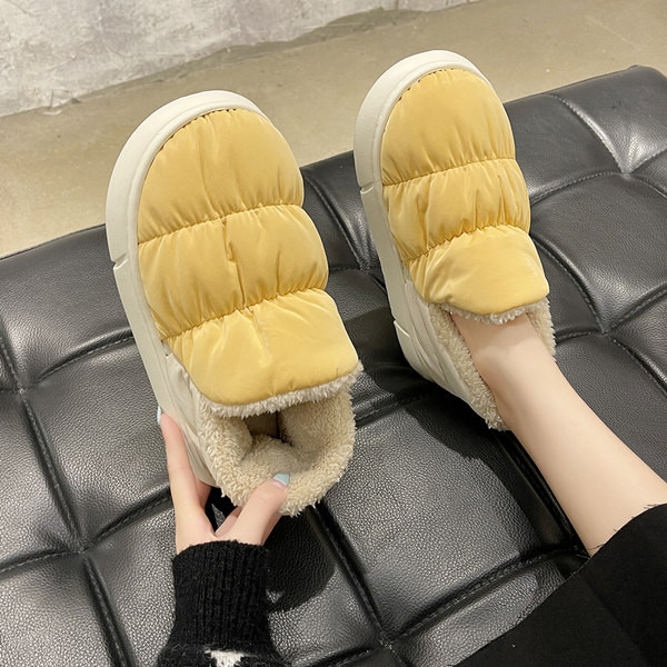 Домашни дамски пантофи и мека подплата 