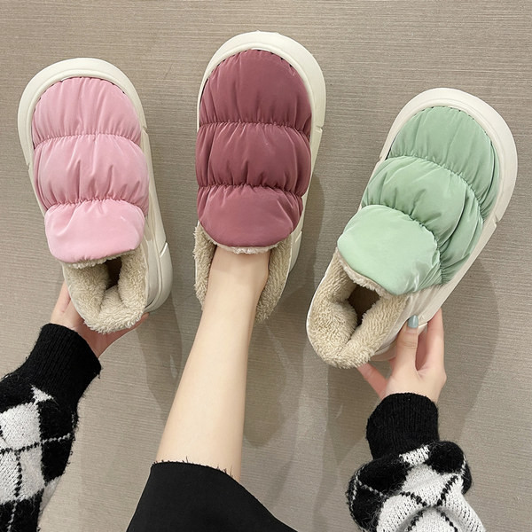 Домашни дамски пантофи и мека подплата 